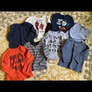 Toddler long sleeve tees